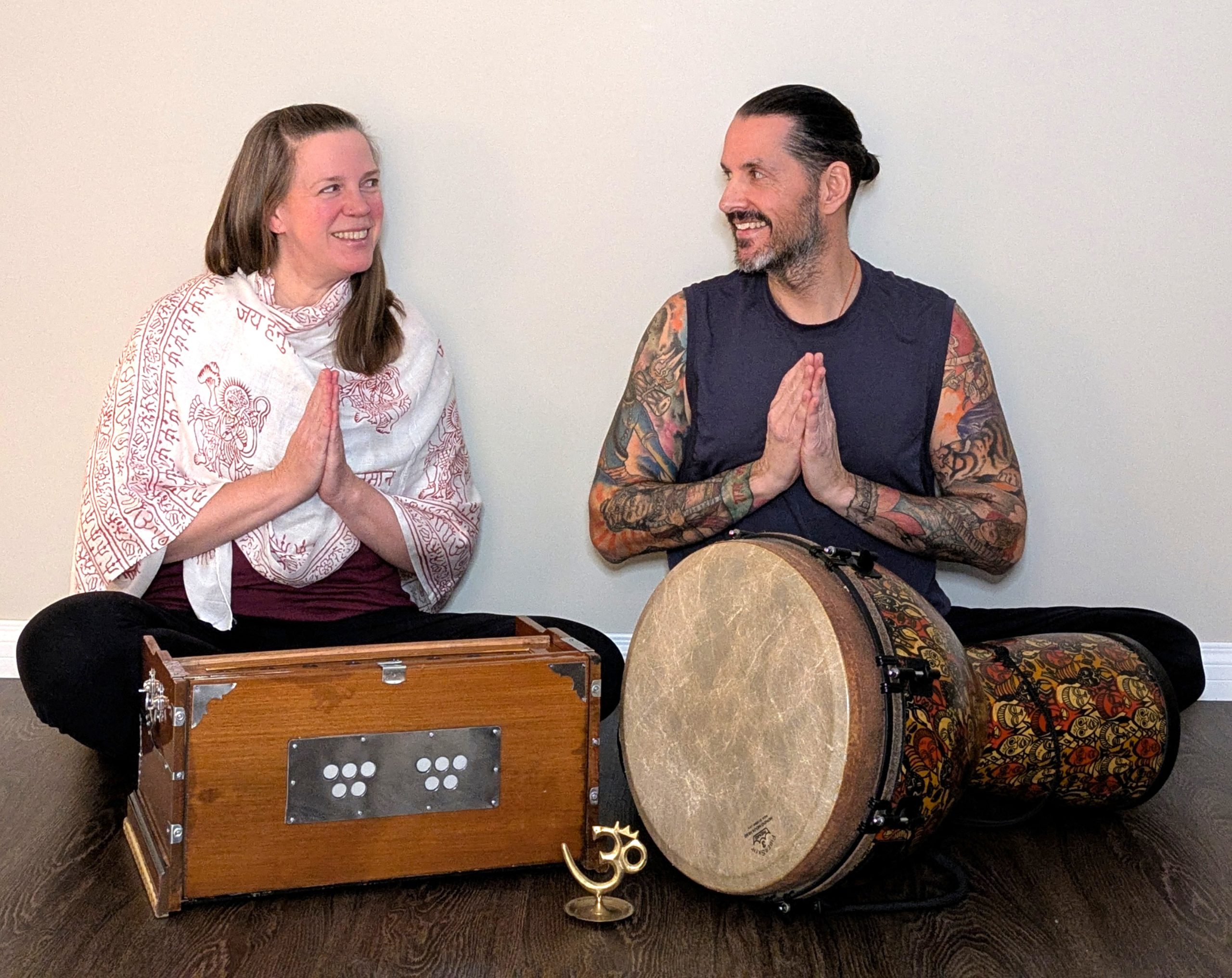 Shell and Anton Kirtan