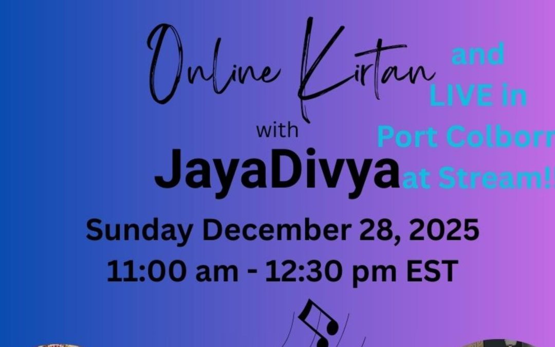 JayaDivya Kirtan | Dec 28